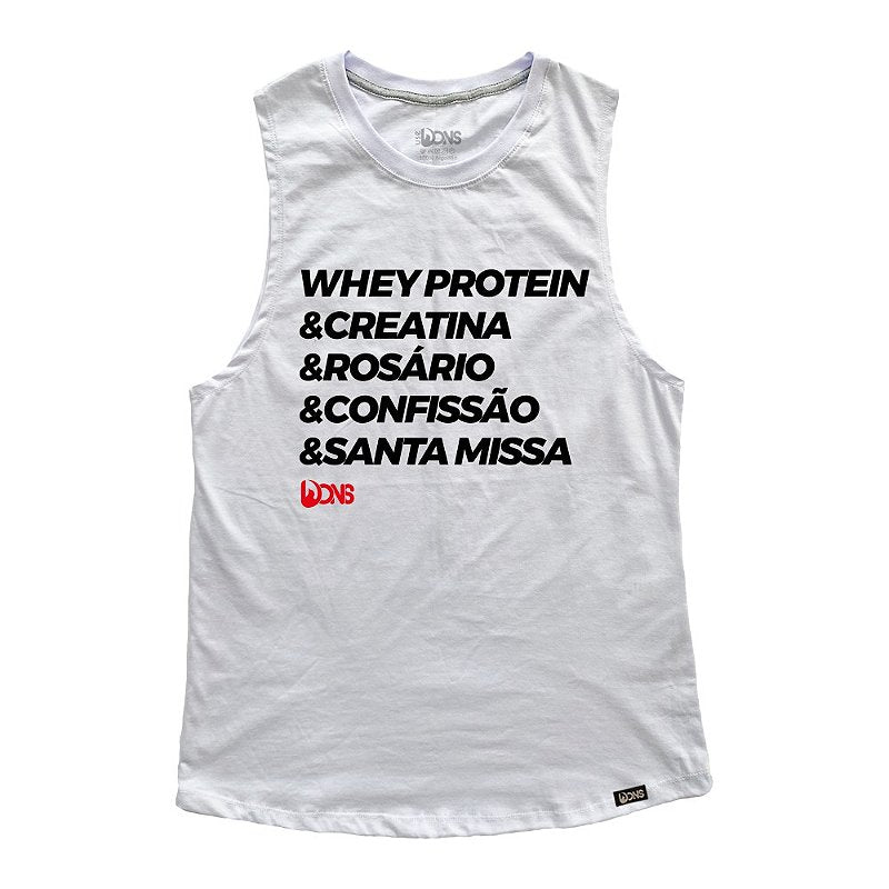 Regata Básica Whey, Confissão e Missa ref 260