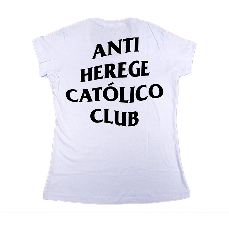 Baby Look Usedons Anti Herege Católico Club ref291 - Lançamento