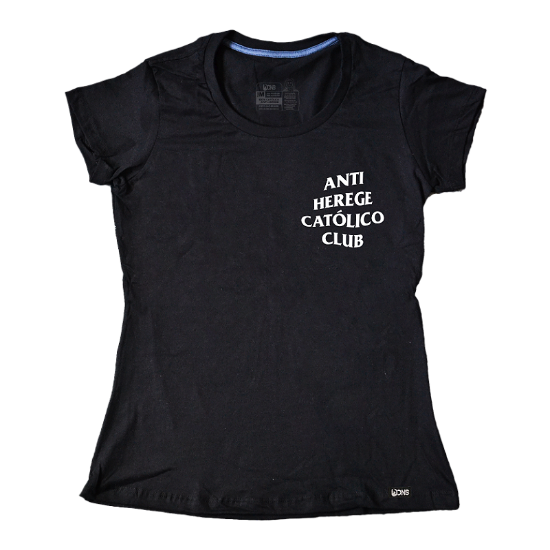 Baby Look Usedons Anti Herege Católico Club ref291 - Lançamento
