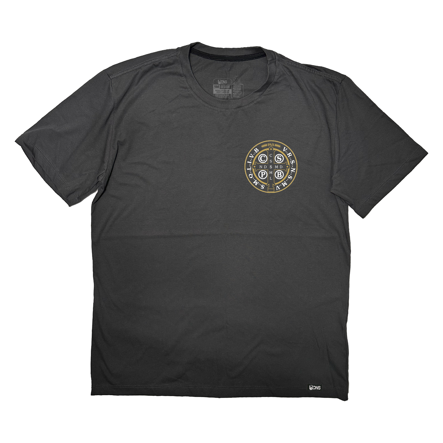 Camiseta Oversized Medalhão São Bento - Grafite ref 3226