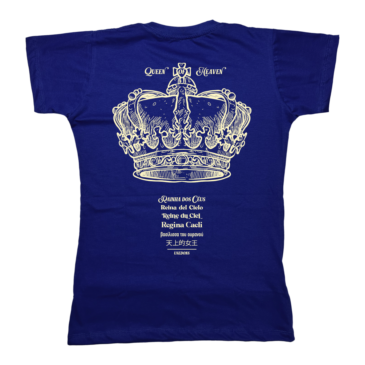 Baby Look Rainha dos Céus - Azul ref 3199