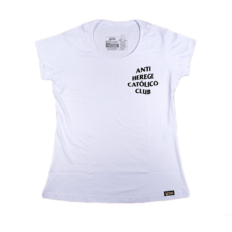 Baby Look Usedons Anti Herege Católico Club ref291 - Lançamento