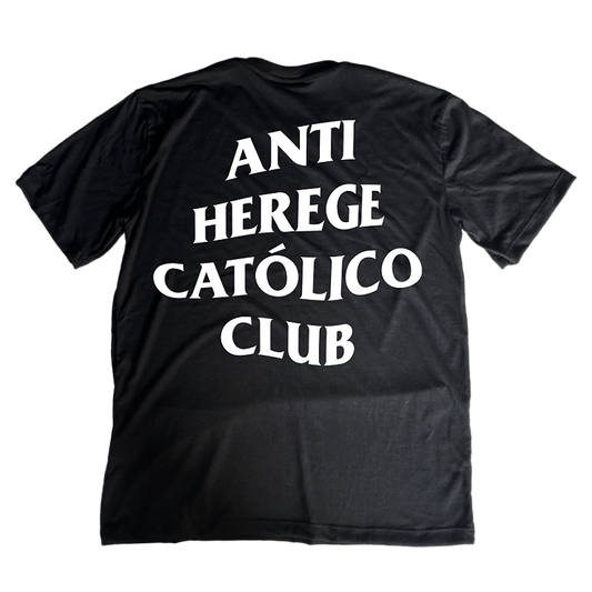 Camiseta Oversized Anti Herege Católico Club ref291 - Lançamento