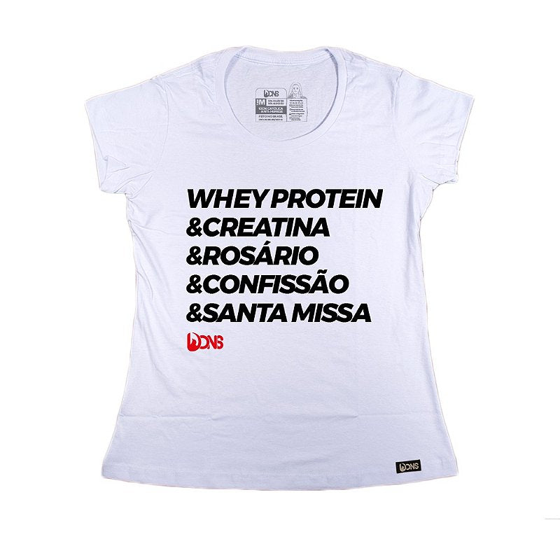 Baby Look Whey, Confissão e Missa ref 260