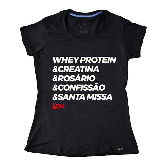 Baby Look Whey, Confissão e Missa ref 260