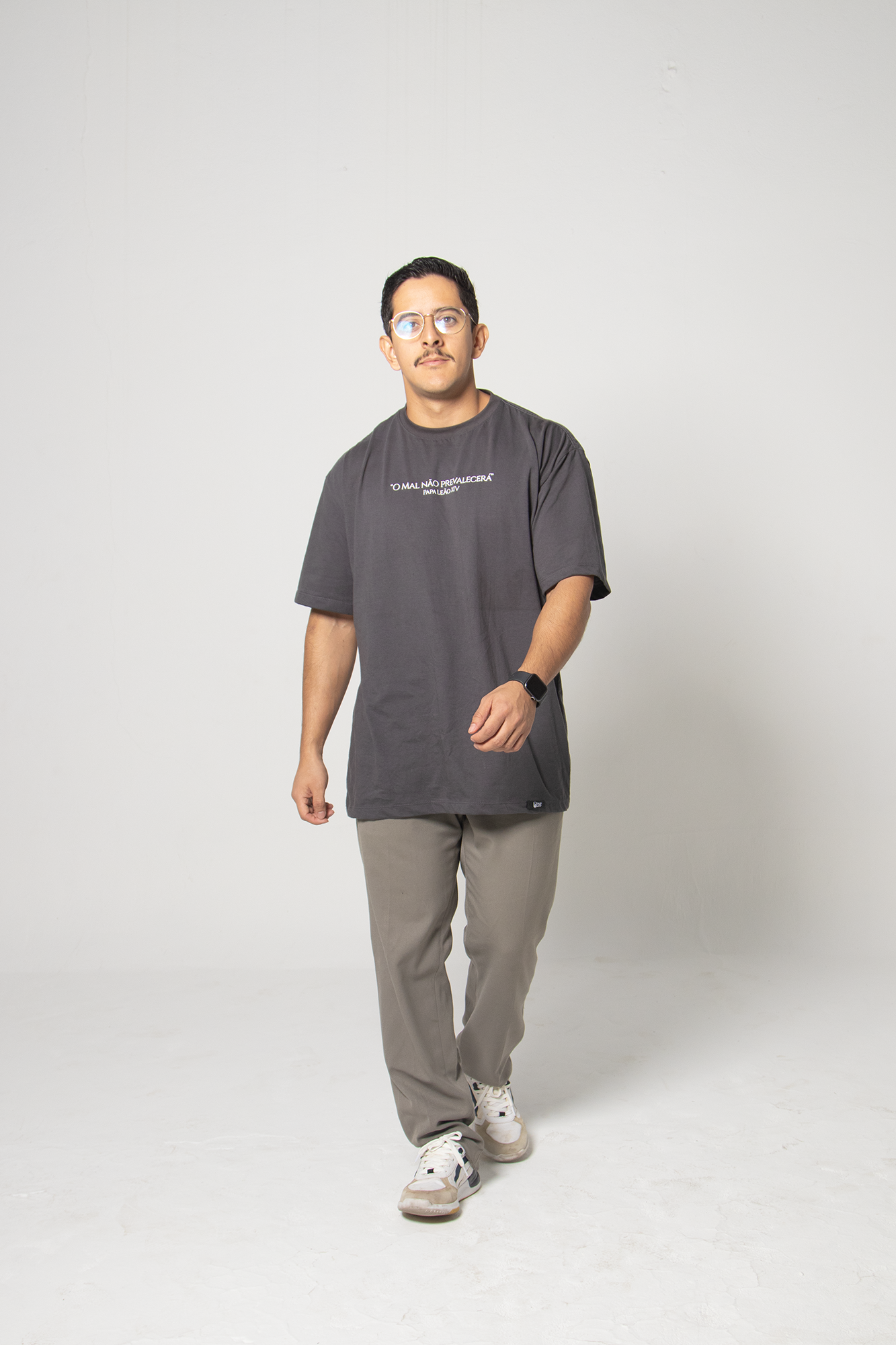 Oversized O mal não prevalecerá - Papa Leão XIV ref 3243