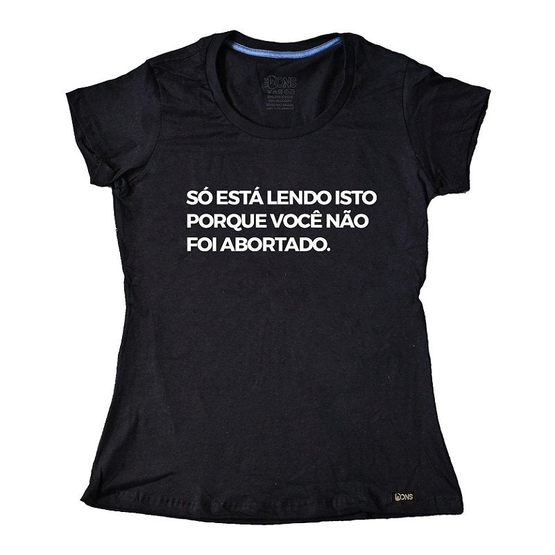 Baby Look Contra Aborto ref 248