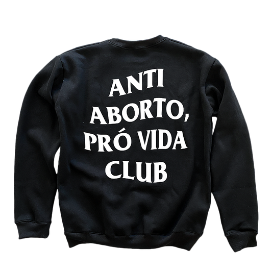 Moletom Gola Careca - Anti Aborto, Pró Vida Club ref 3145