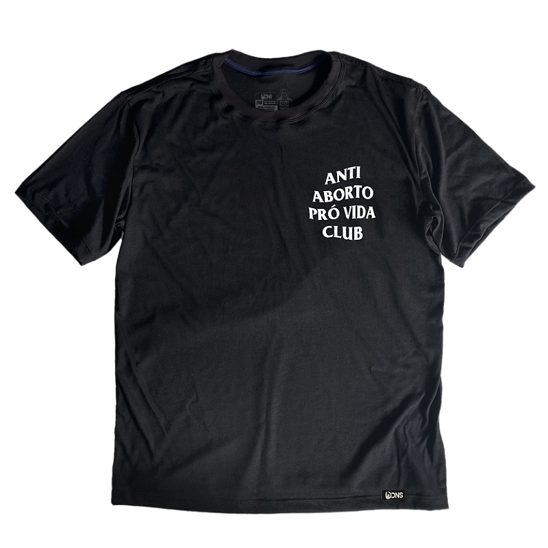 Camiseta Oversized Anti Aborto Pró Vida Club ref292 - Lançamento