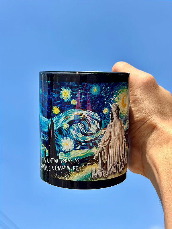 Caneca Deus Juntou todas as águas - 325ml