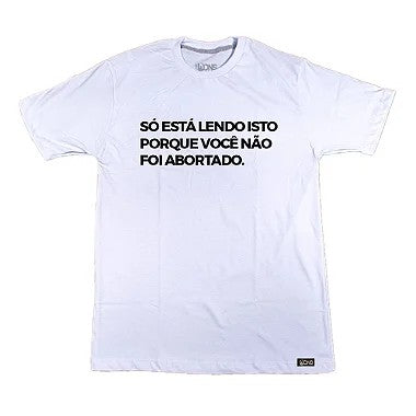 Camiseta Plus Size Contra aborto ref 248