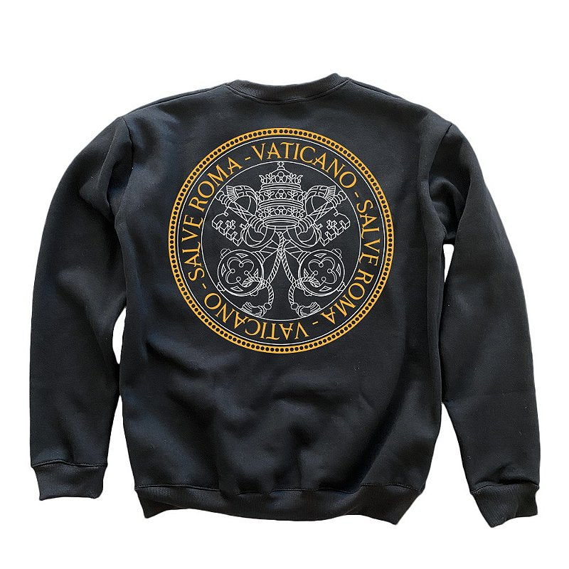 Moletom Gola Careca  Vaticano - Salve Roma ref 255