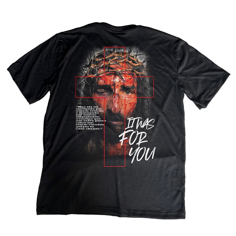 Camiseta Oversized Paixão de Cristo ref 249