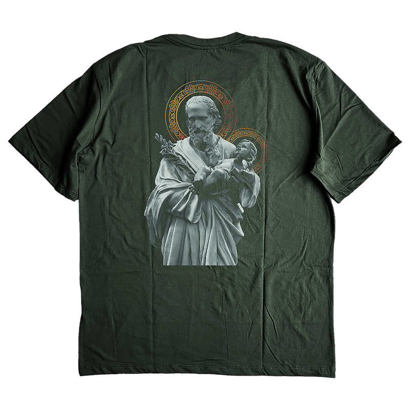 Camiseta Oversized Usedons São José - Verde ref281