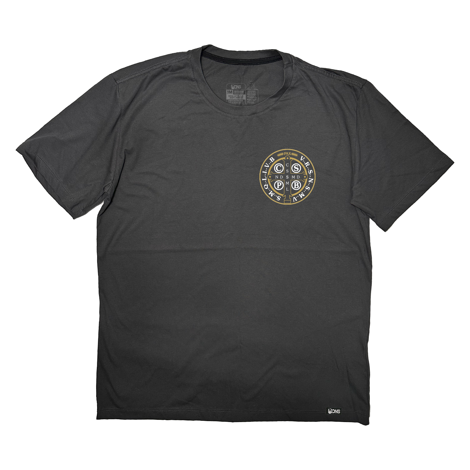 Camiseta Oversized Medalhão São Bento - Grafite ref 3226