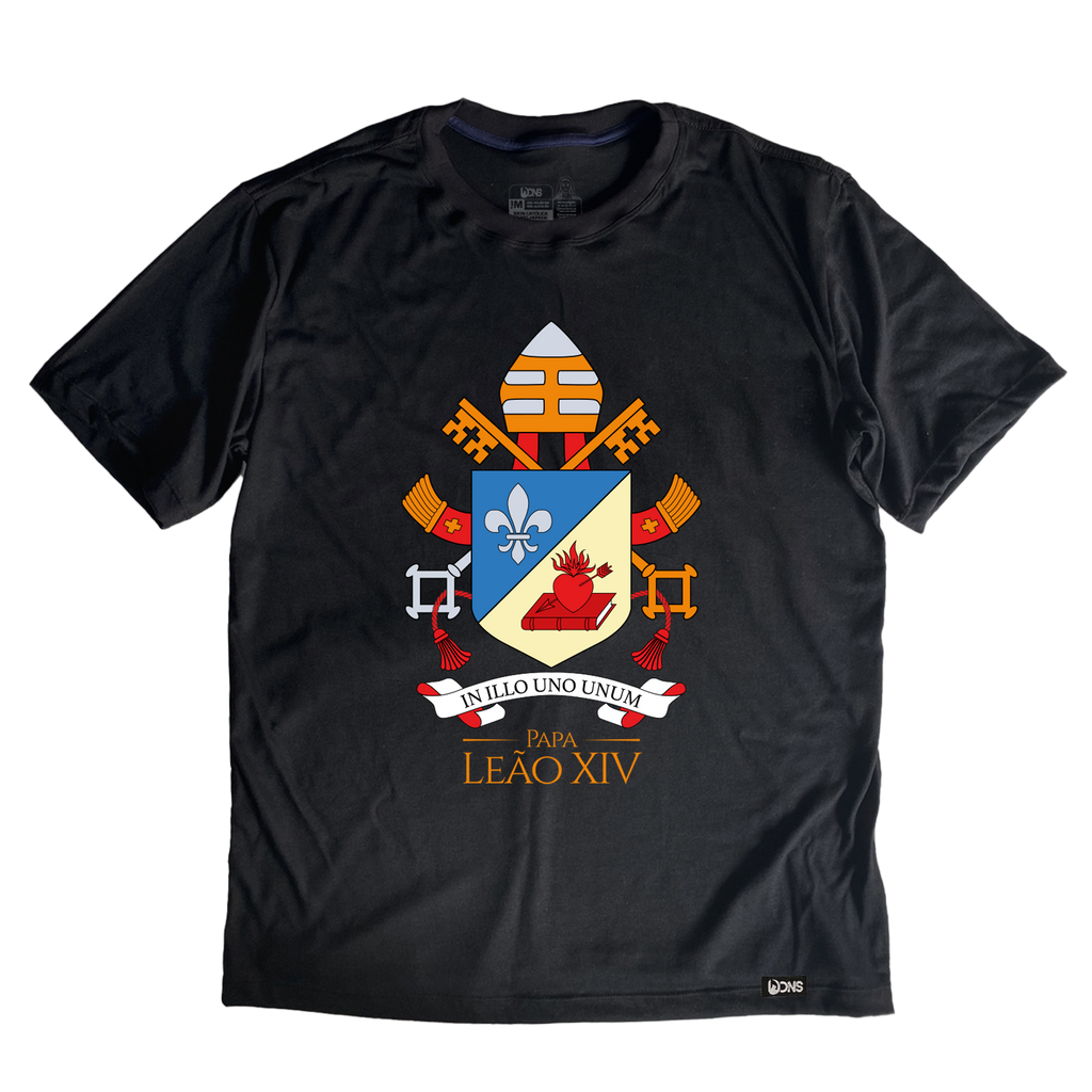 Kit Oversized Brasão papa Leão XIV + Caneca ref 3242