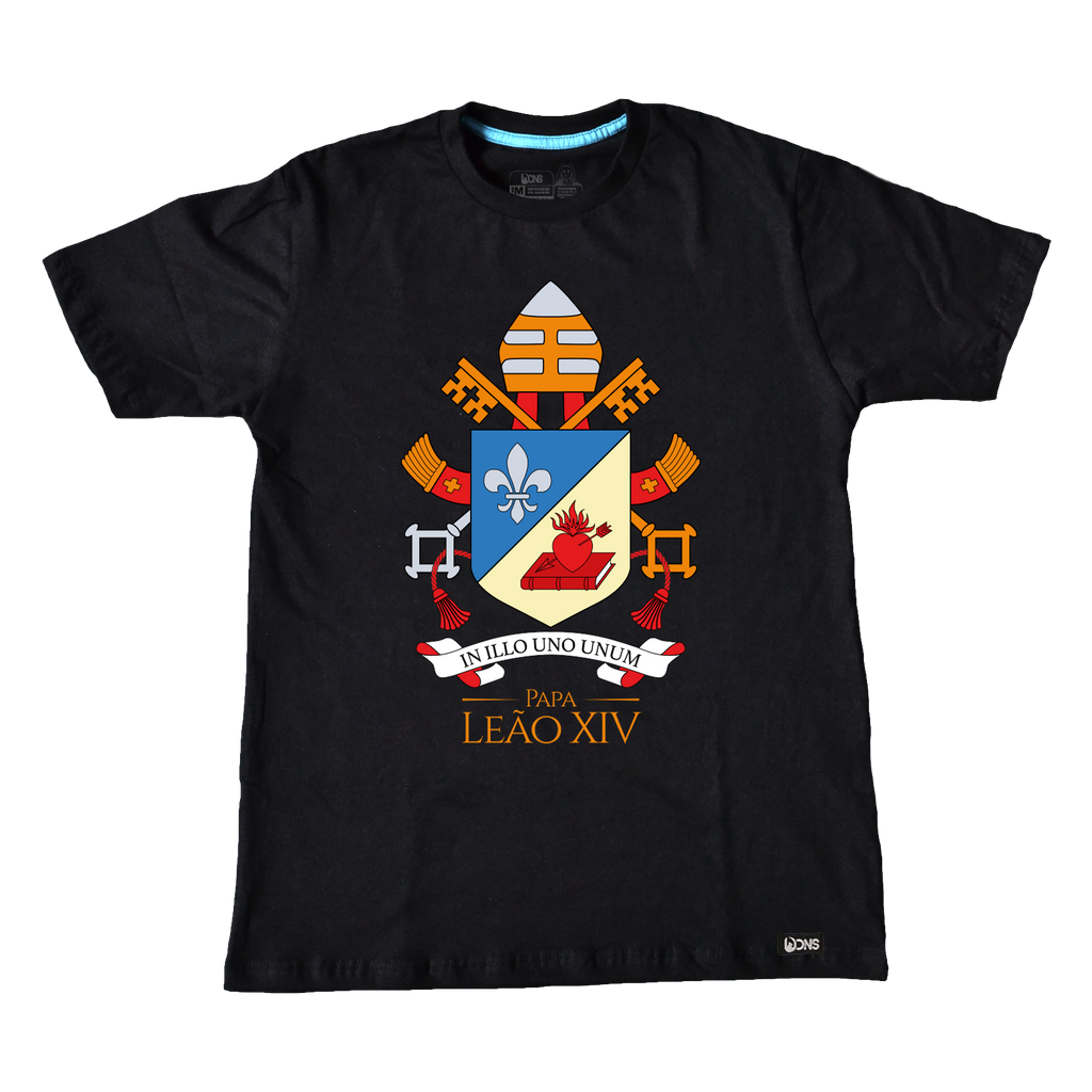 Camiseta Brasão papa Leão XIV - ref 3242