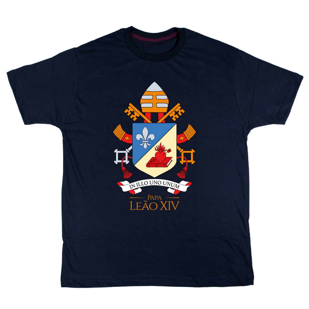 Camiseta Brasão papa Leão XIV - ref 3242