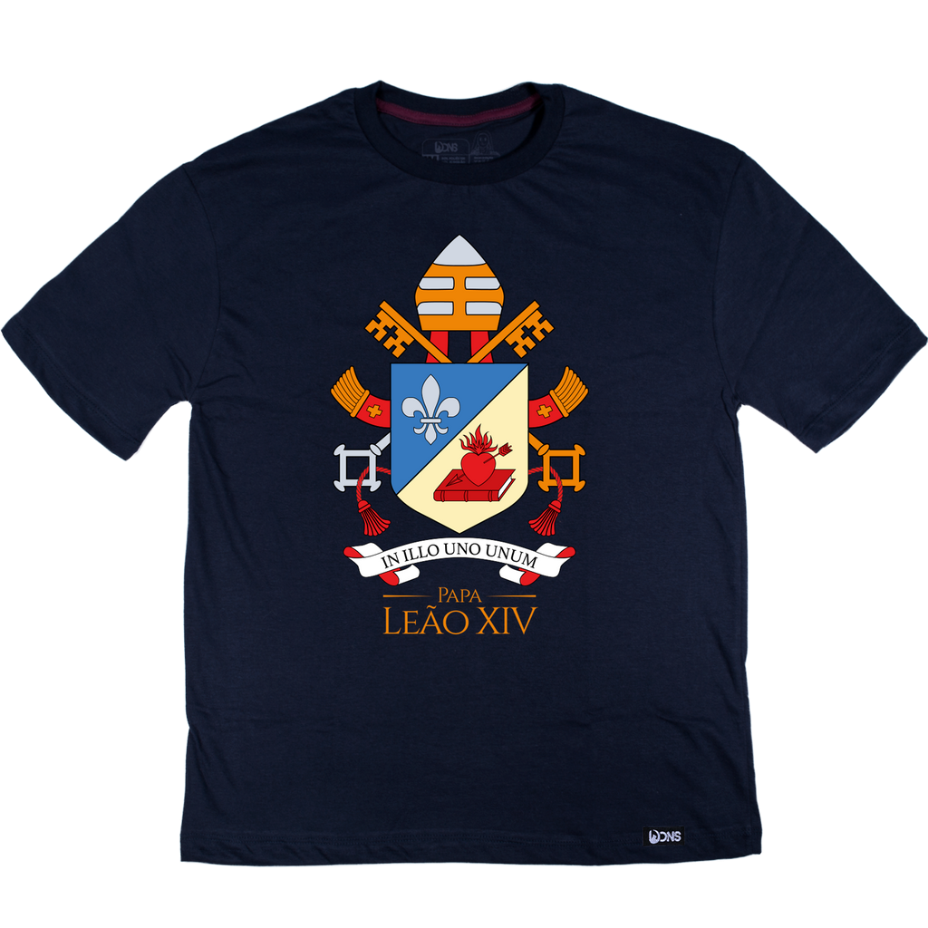 Kit Oversized Brasão papa Leão XIV + Caneca ref 3242