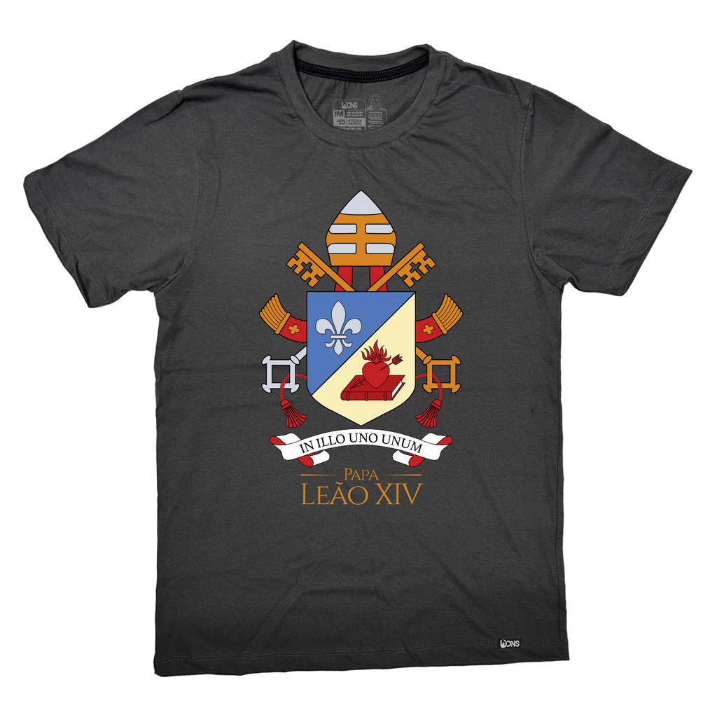 Camiseta Brasão papa Leão XIV - ref 3242