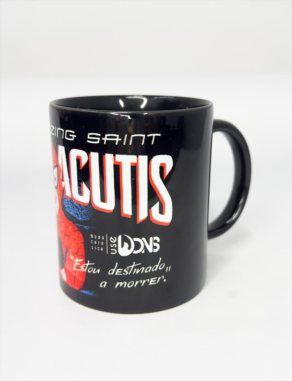 Caneca Carlo Acutis - Super Heroi - 325ml