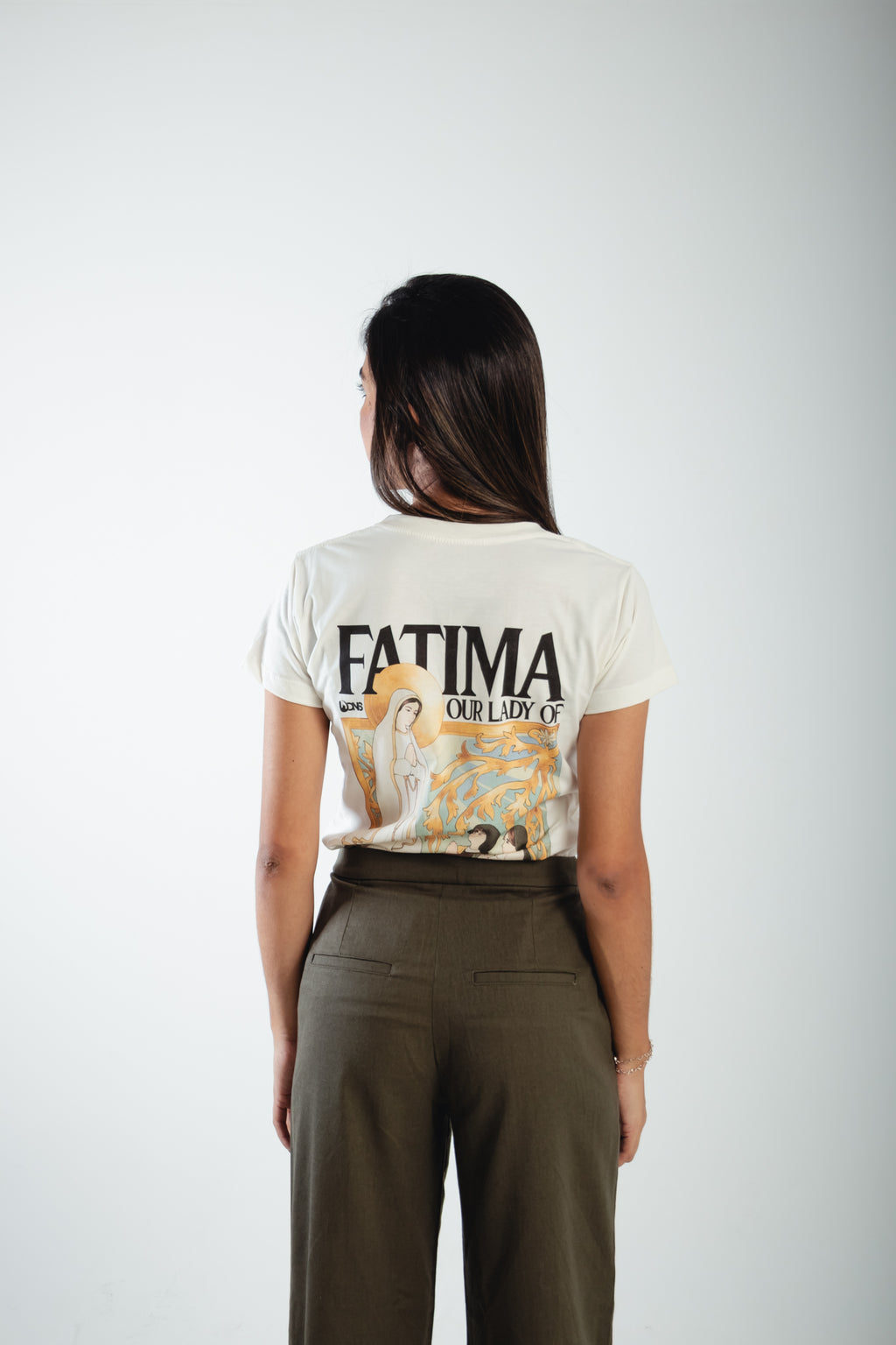 Baby Look Nossa Senhora de Fátima ref 3244
