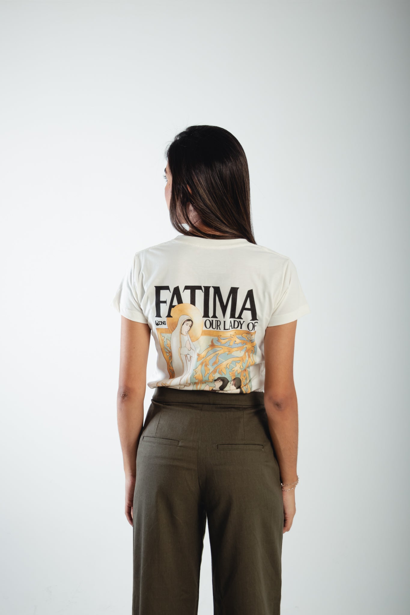 Baby Look Nossa Senhora de Fátima ref 3244