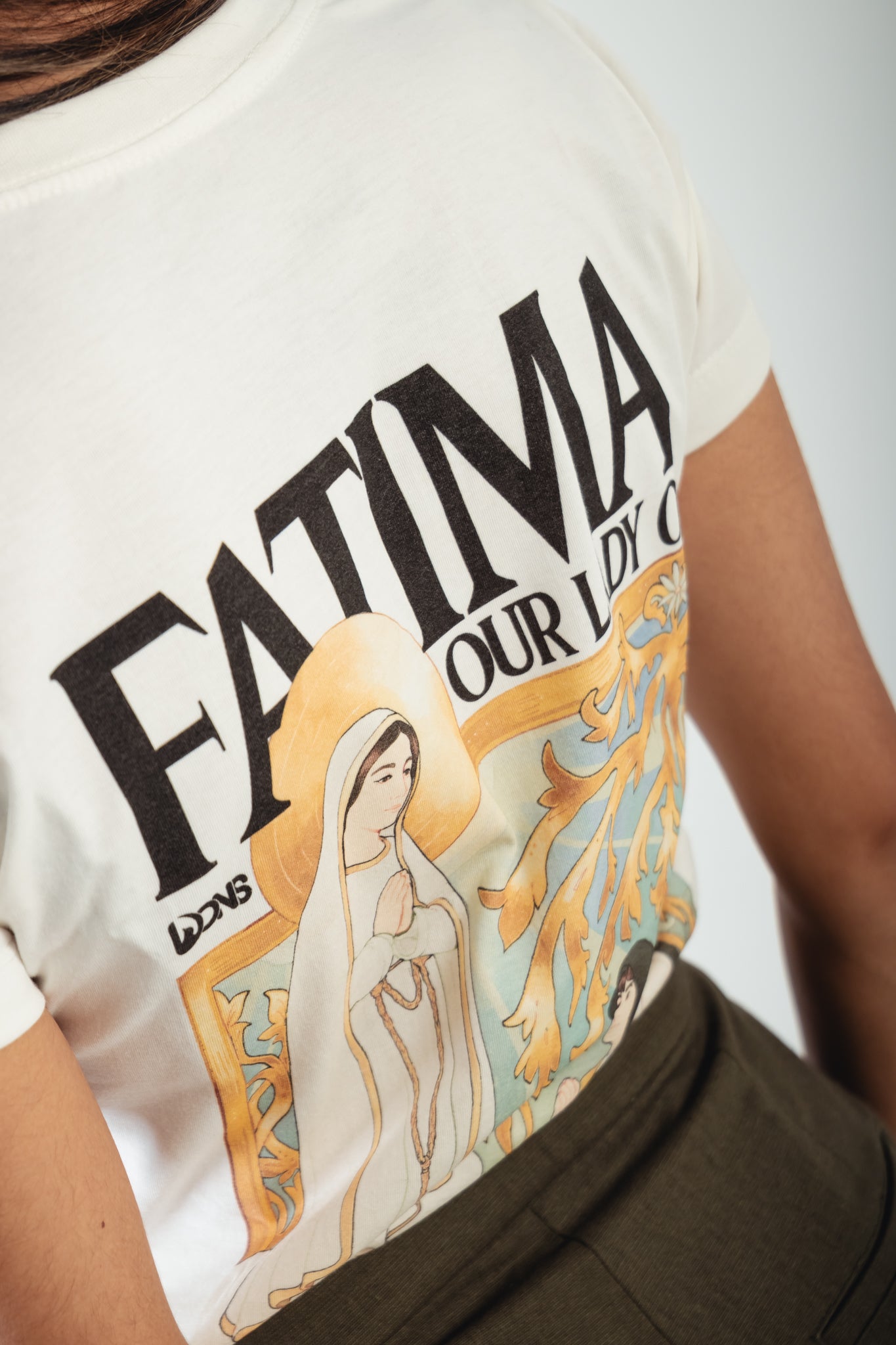 Baby Look Nossa Senhora de Fátima ref 3244