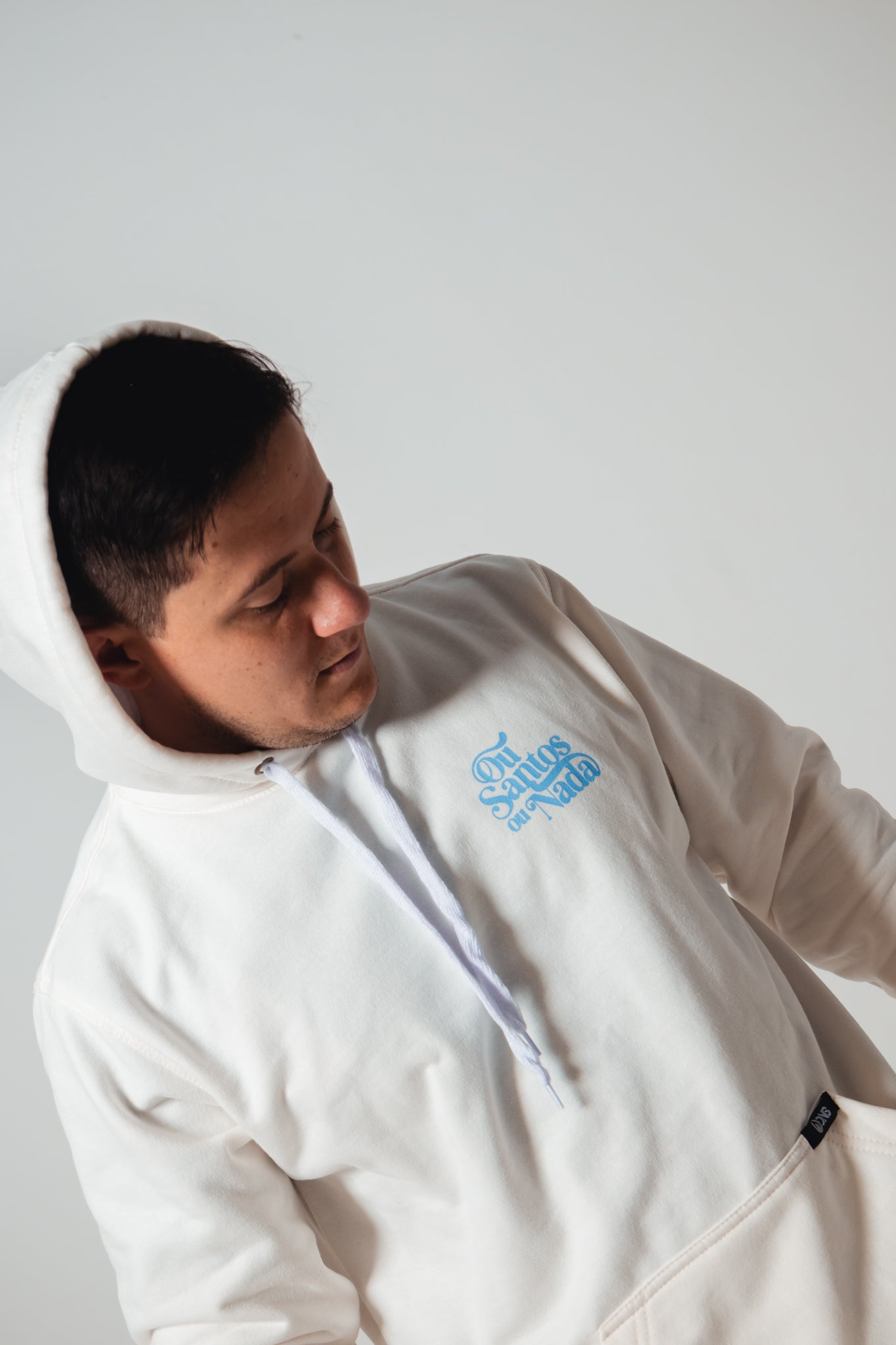 Moletom Ou Santos ou Nada - Off White ref 3201