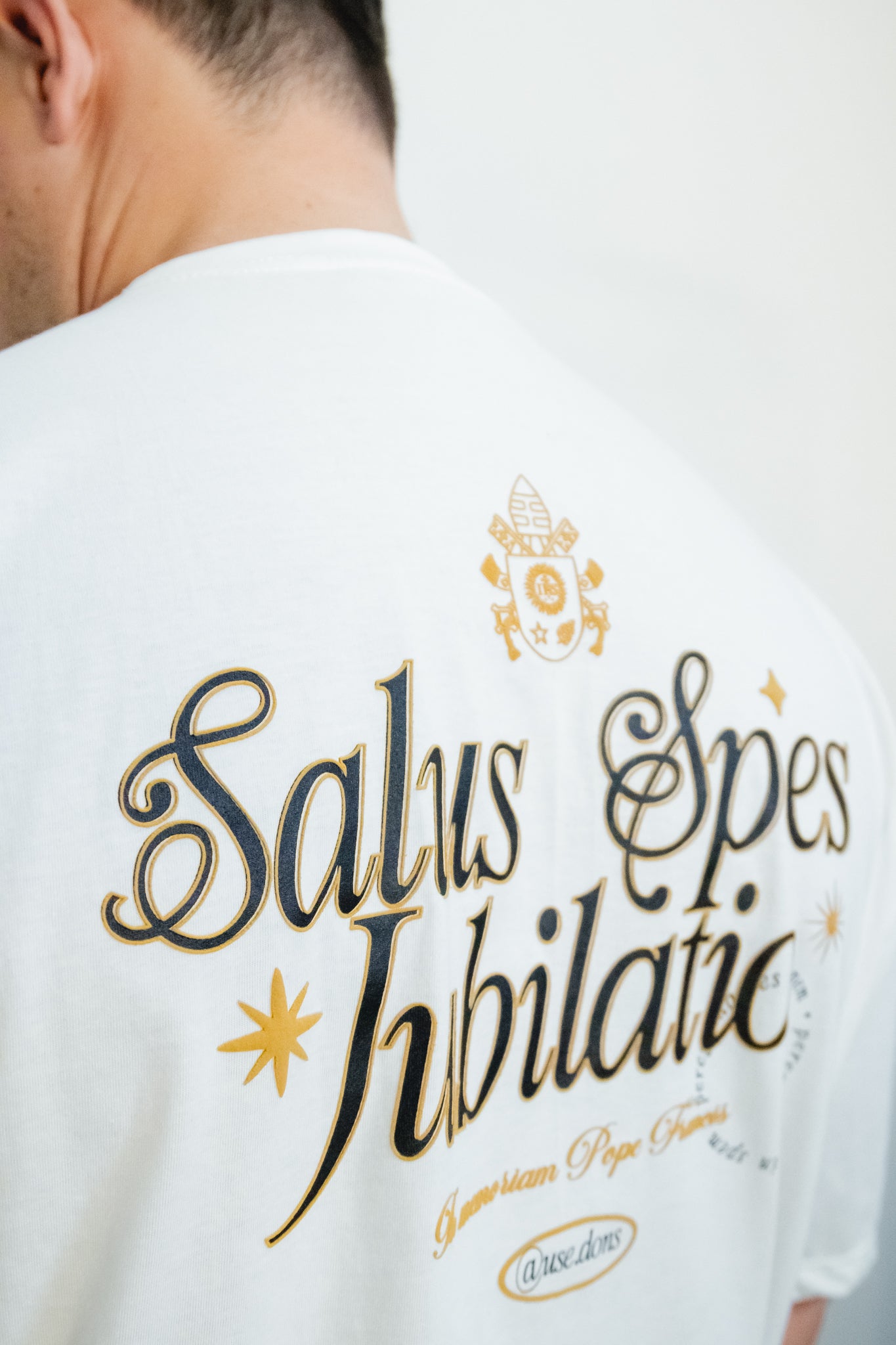 Camiseta Oversized Salvação, Esperança e Júbilo - PHN - ref 3246