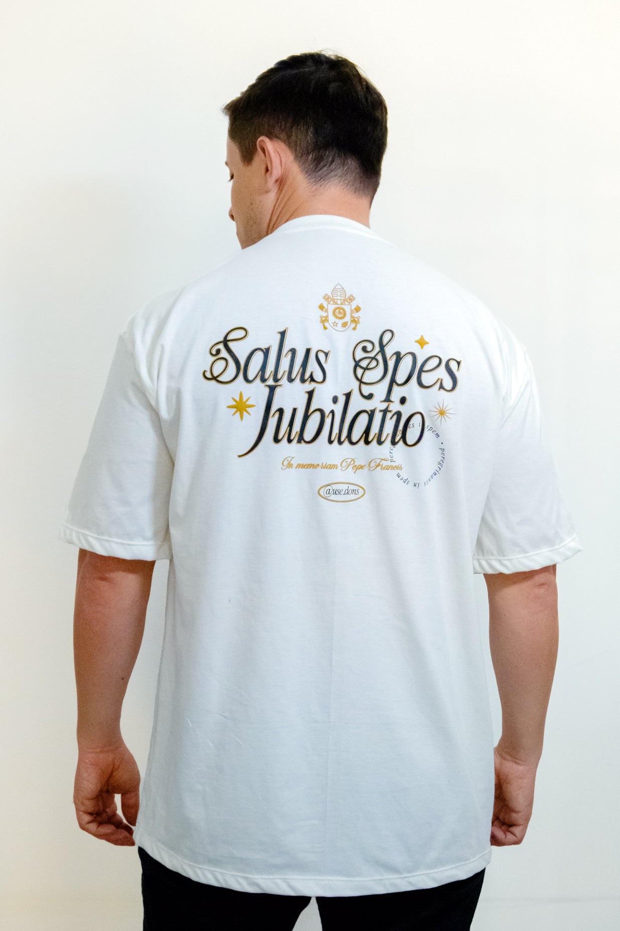 Camiseta Oversized Salvação, Esperança e Júbilo - PHN - ref 3246