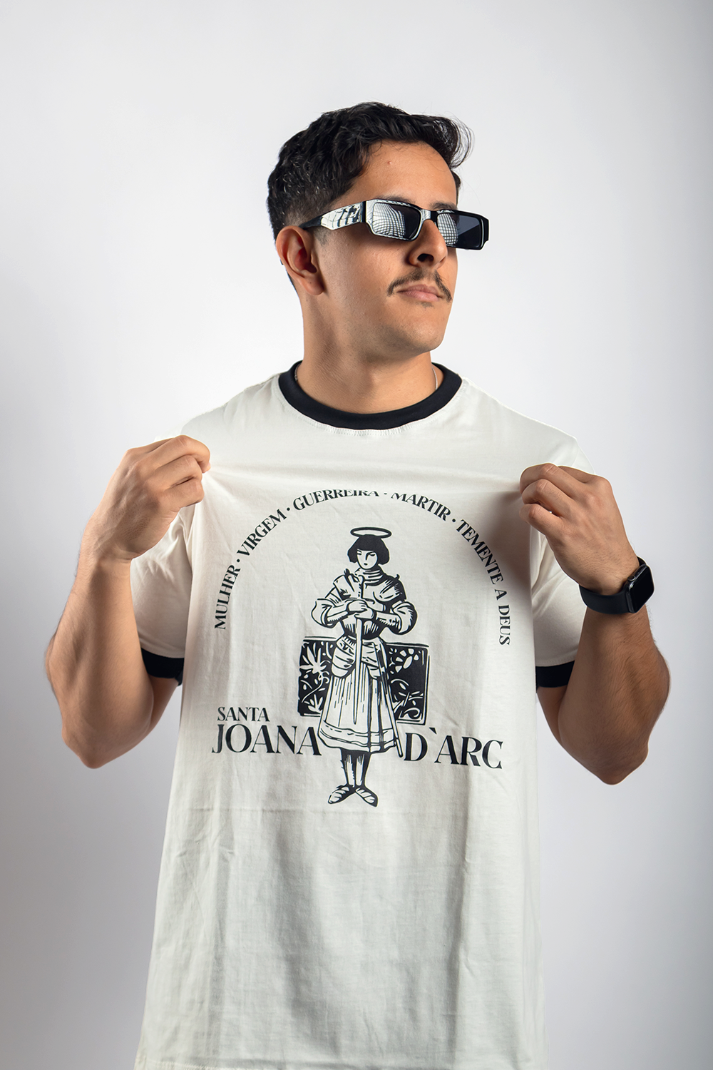 Camiseta Santa Joana d'Arc- Preto ref 3230