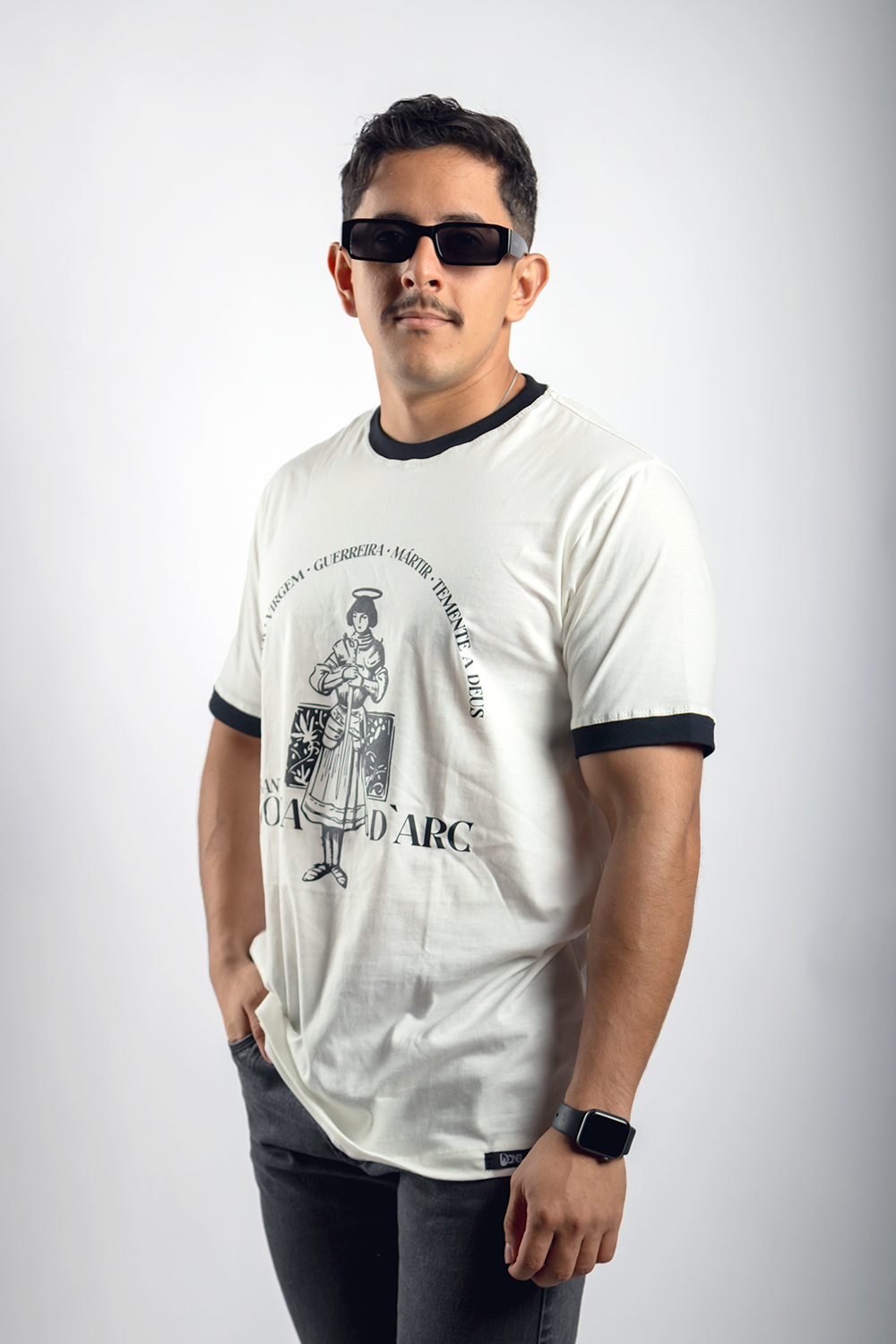 Camiseta Santa Joana d'Arc- Preto ref 3230