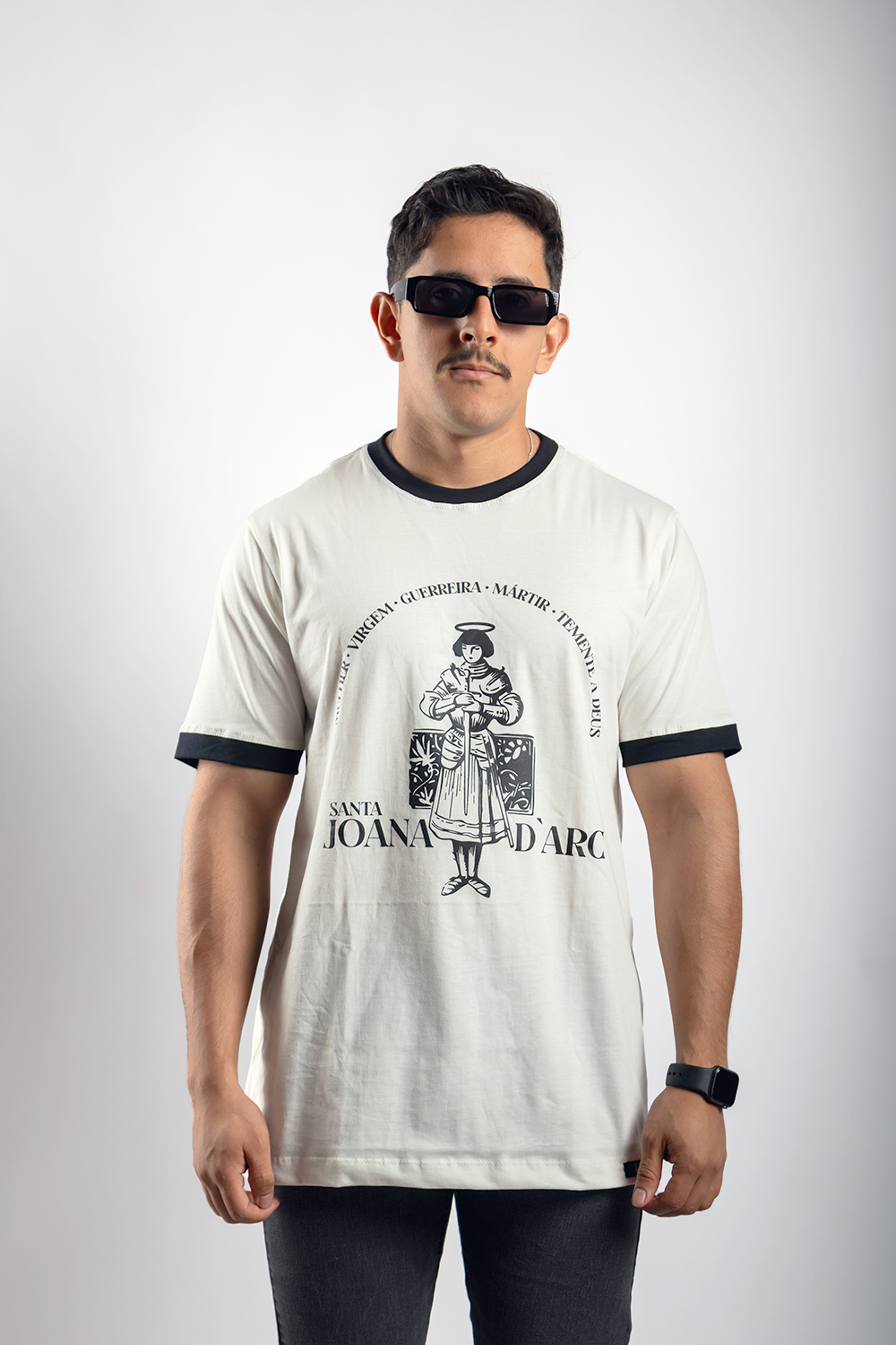 Camiseta Santa Joana d'Arc- Preto ref 3230