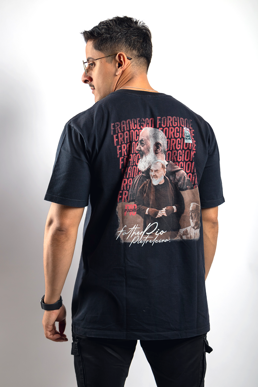 Camiseta Usedons São Padre Pio ref 282