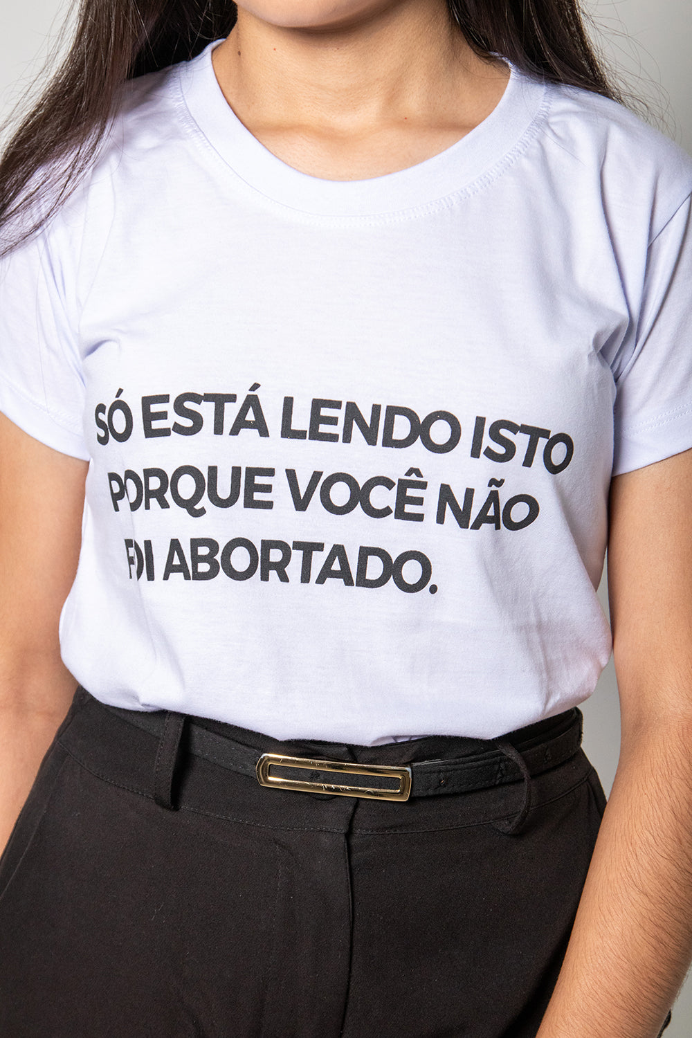 Baby Look Contra Aborto ref 248