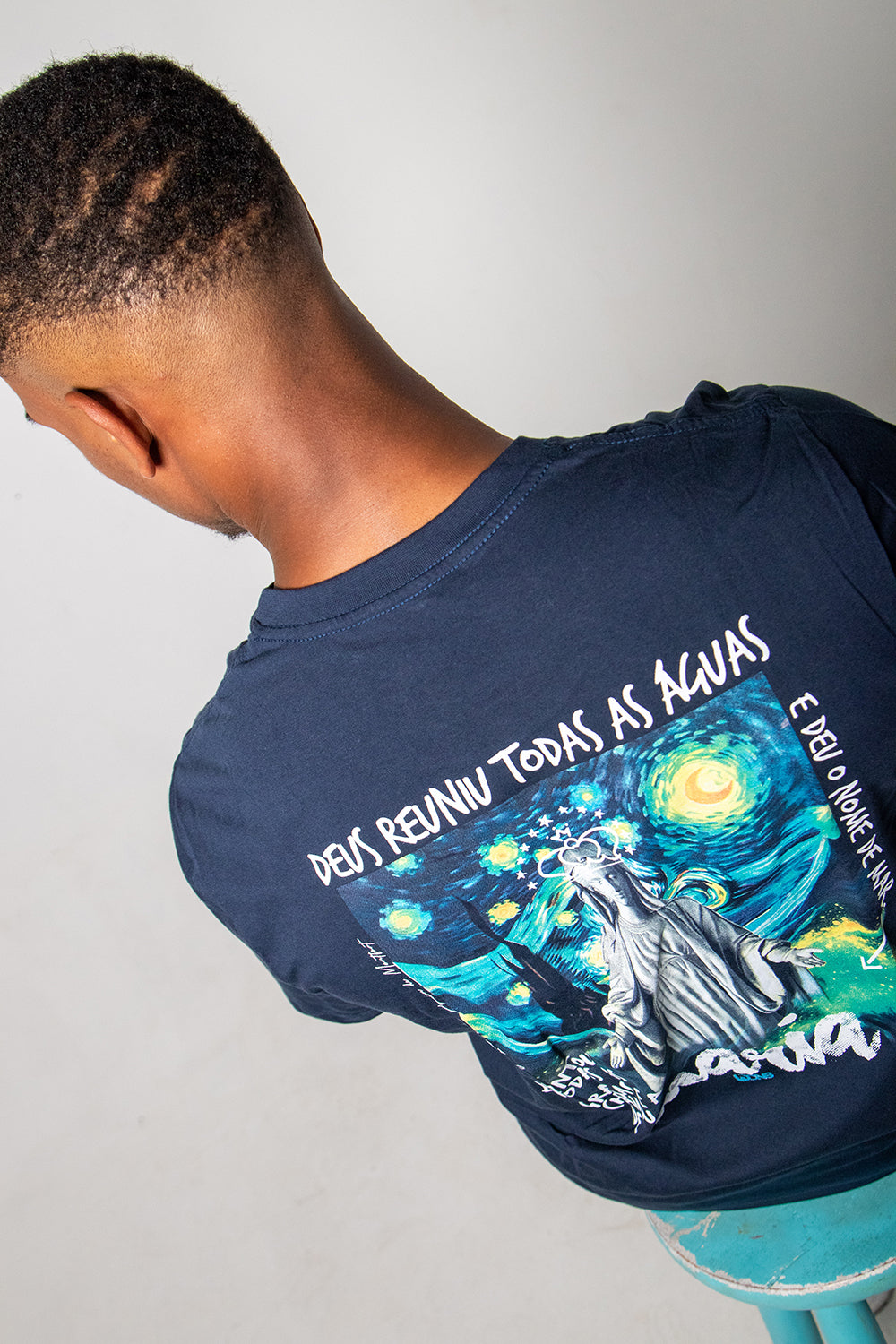 Camiseta Oversized Deus Juntou todas a Graças ref290   Lançamento