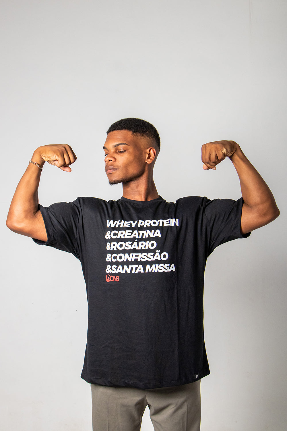 Camiseta Whey, Confissão e Missa ref 260