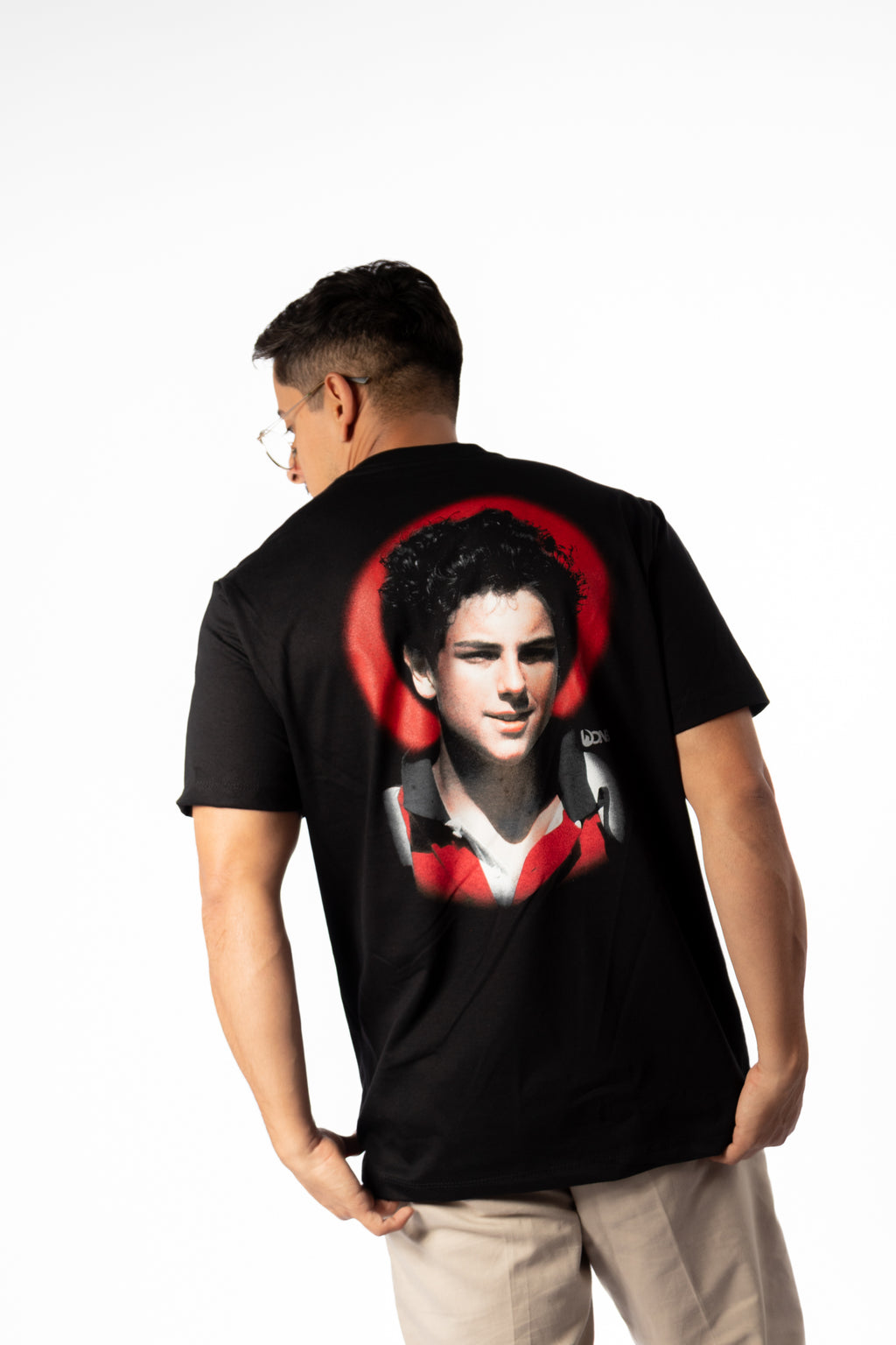 Camiseta São Carlo Acutis Foto - Preto ref 3254
