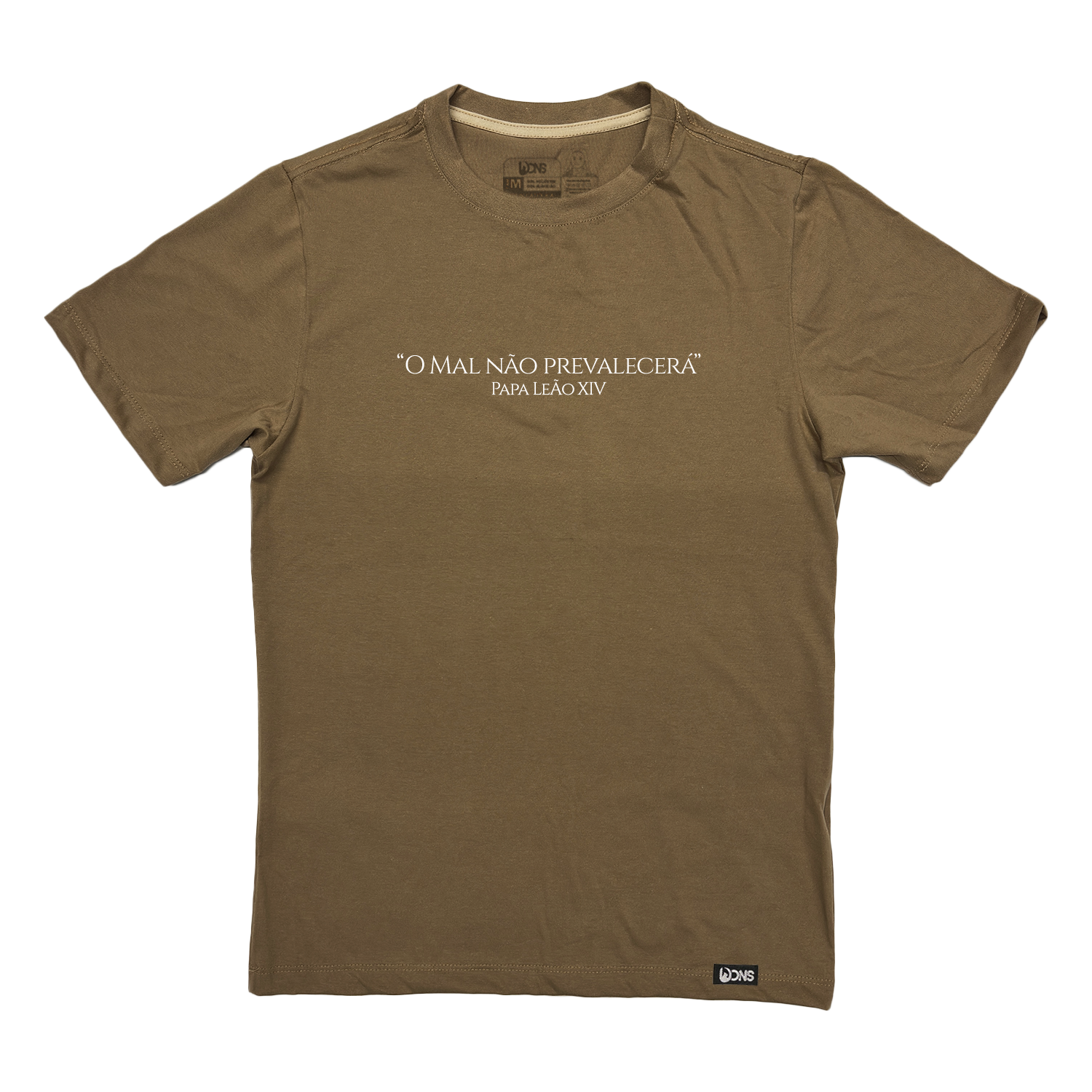 Camiseta O mal não prevalecerá - Papa Leão XIV ref 3243