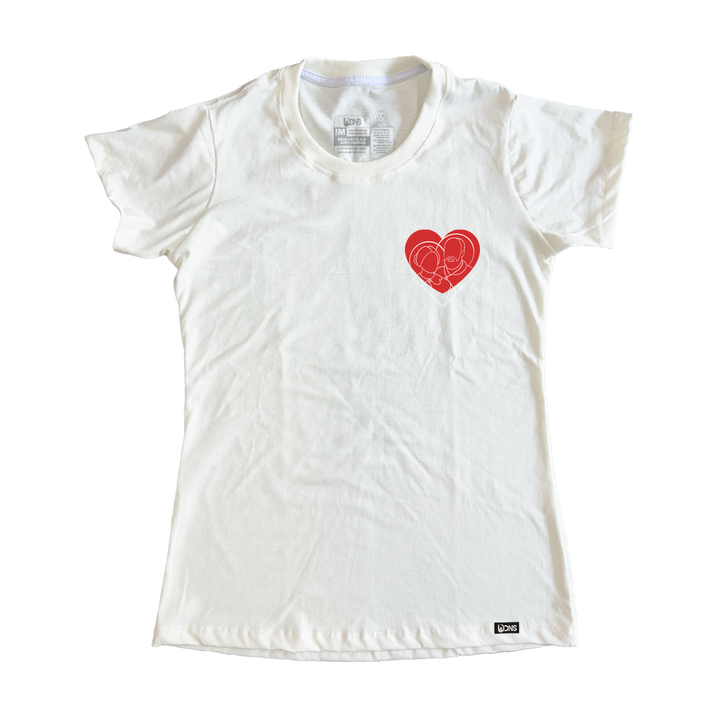 Baby Look Casal - Por onde eu for, quero ser seu par ref 3240
