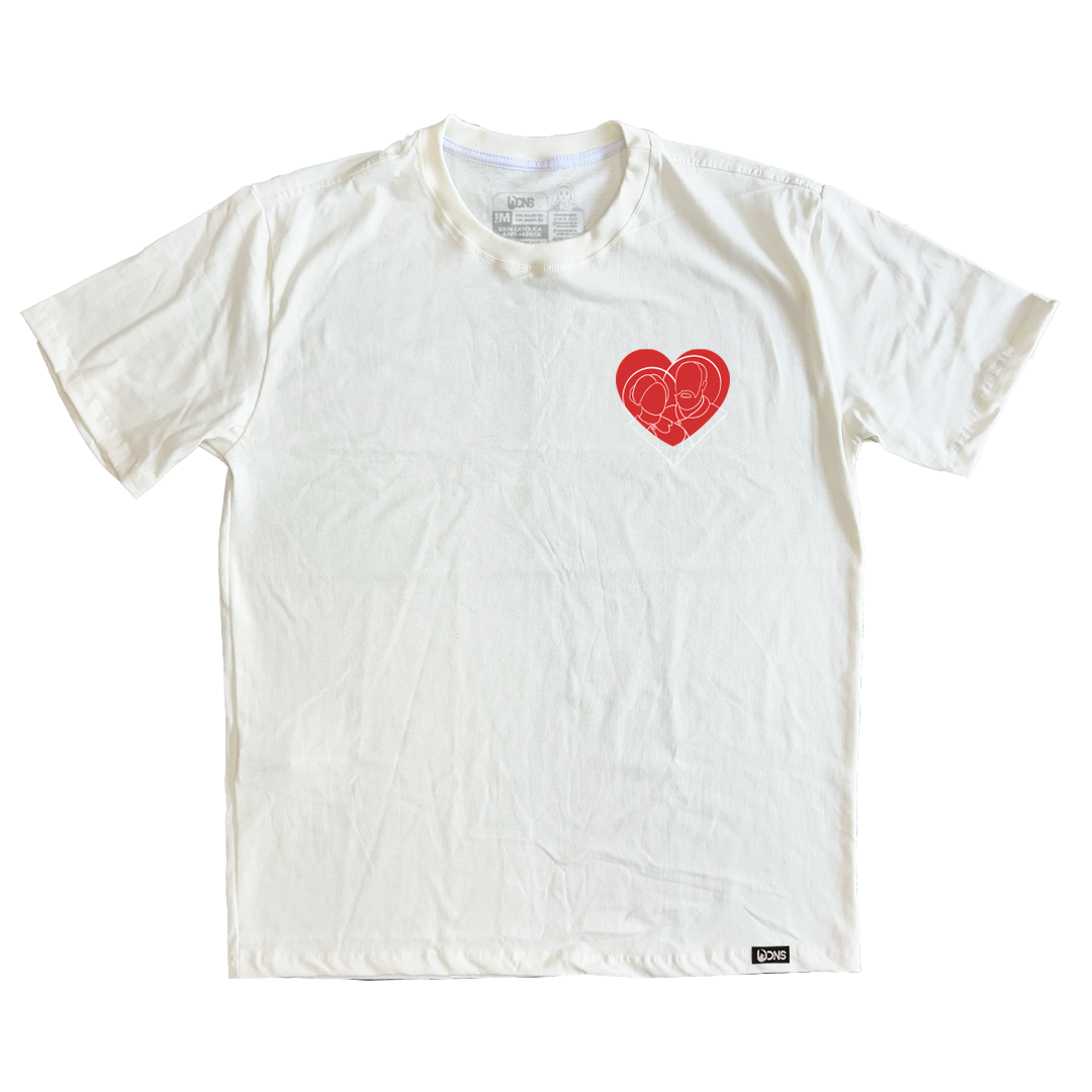 Camiseta Oversized Casal - Por onde eu for, quero ser seu par ref 3240