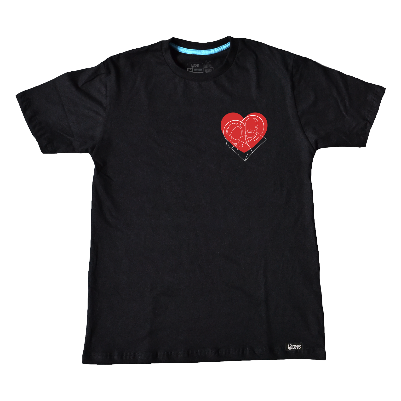 Camiseta Casal - Por onde eu for, quero ser seu par ref 3240