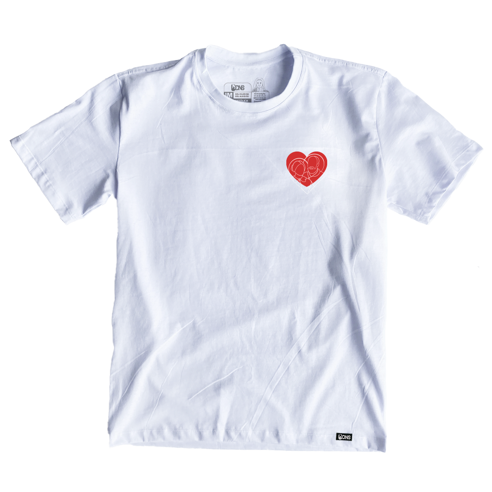 Camiseta Oversized Casal - Por onde eu for, quero ser seu par ref 3240