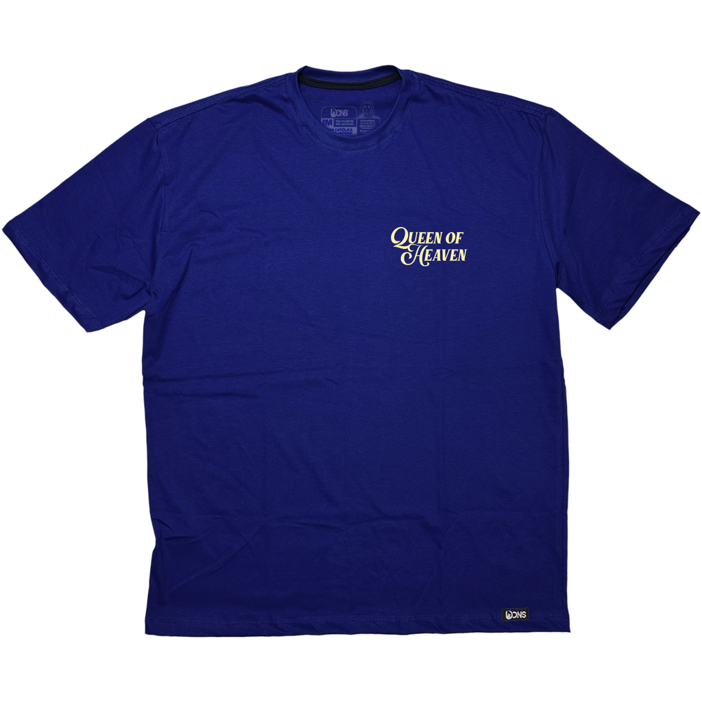 Camiseta Oversized Rainha dos Céus - Azul ref 3199