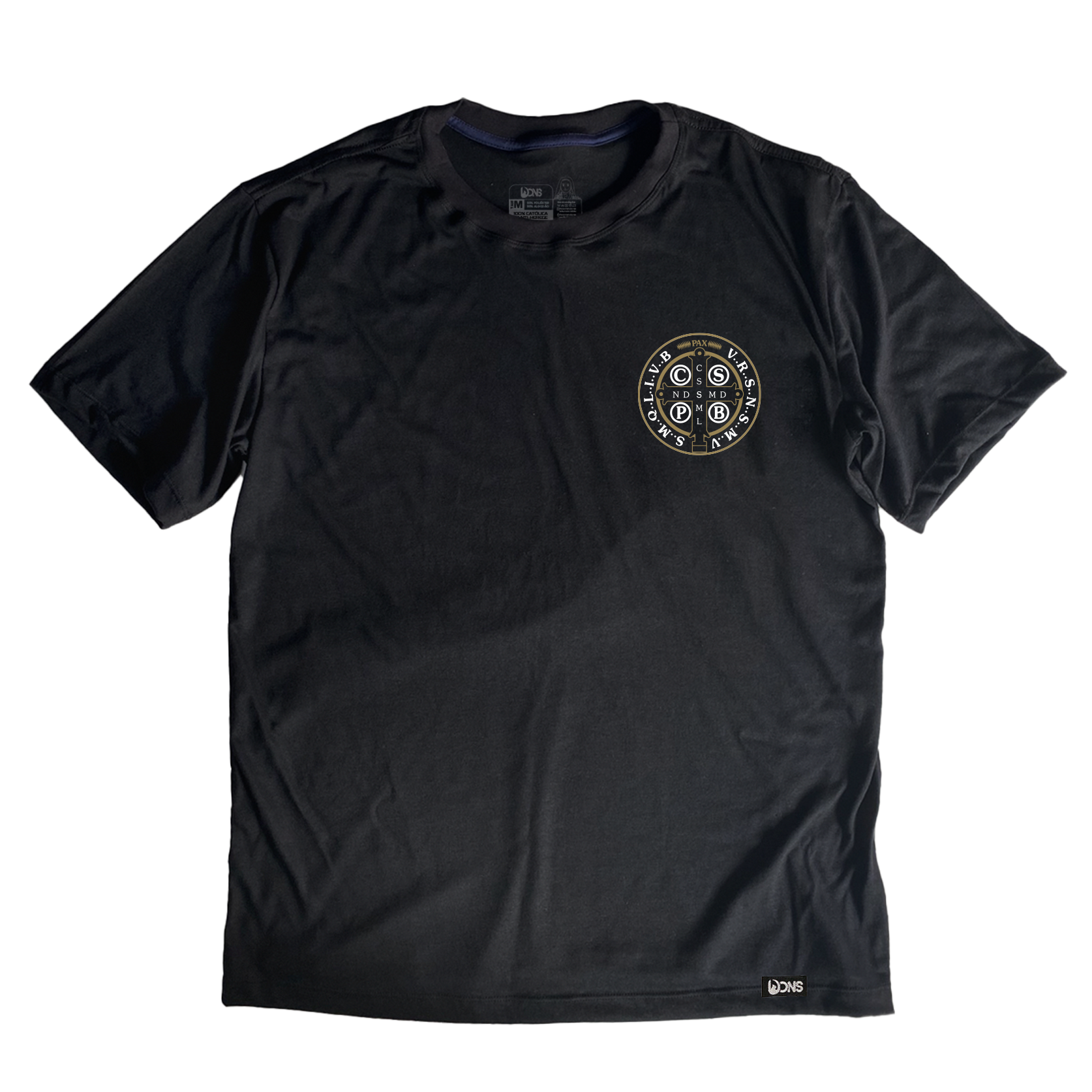 Camiseta Oversized Medalhão São Bento- Preto ref 3226
