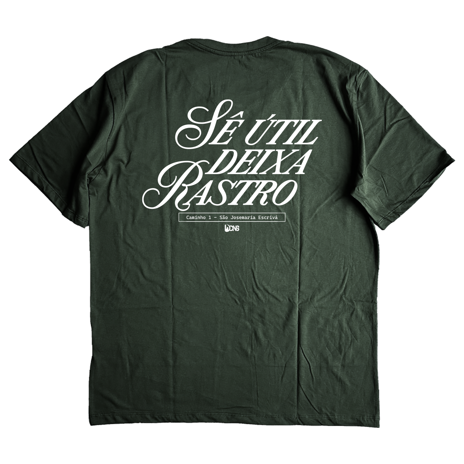 Camiseta Oversized Sê útil deixa Rastro ref 3241