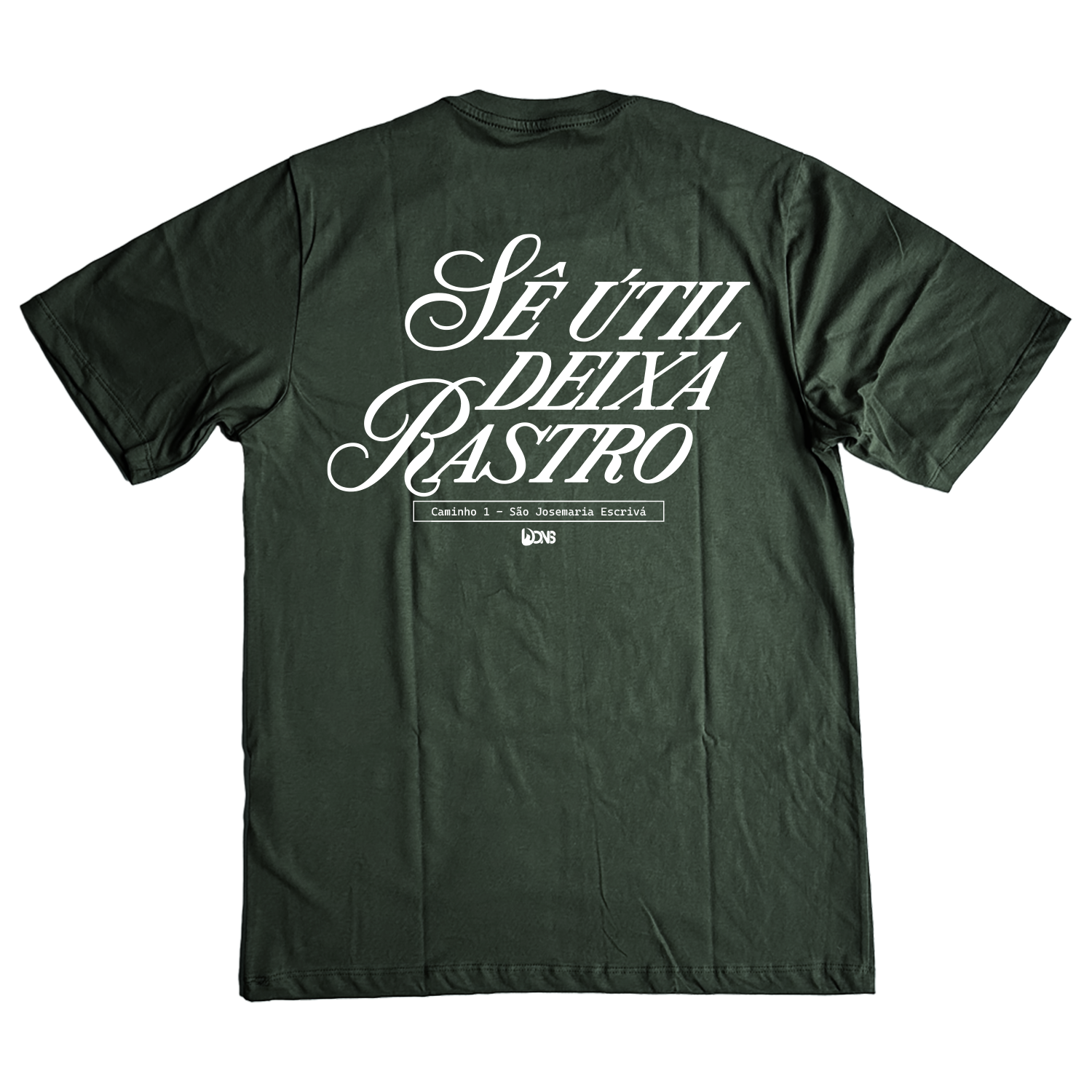 Camiseta Sê útil deixa Rastro ref 3241