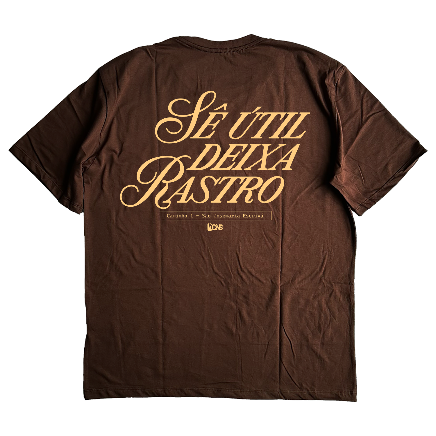 Camiseta Oversized Sê útil deixa Rastro ref 3241