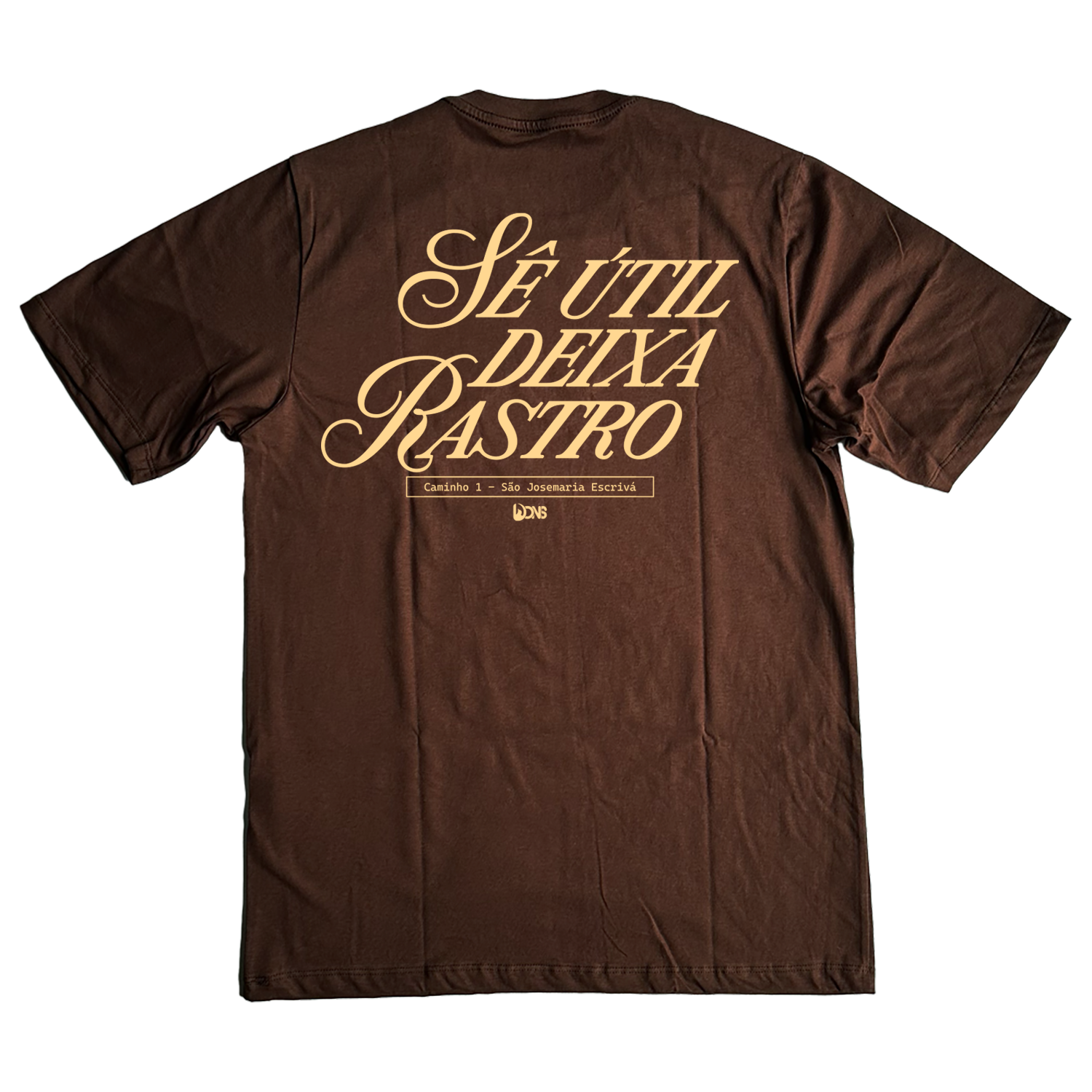 Camiseta Sê útil deixa Rastro ref 3241